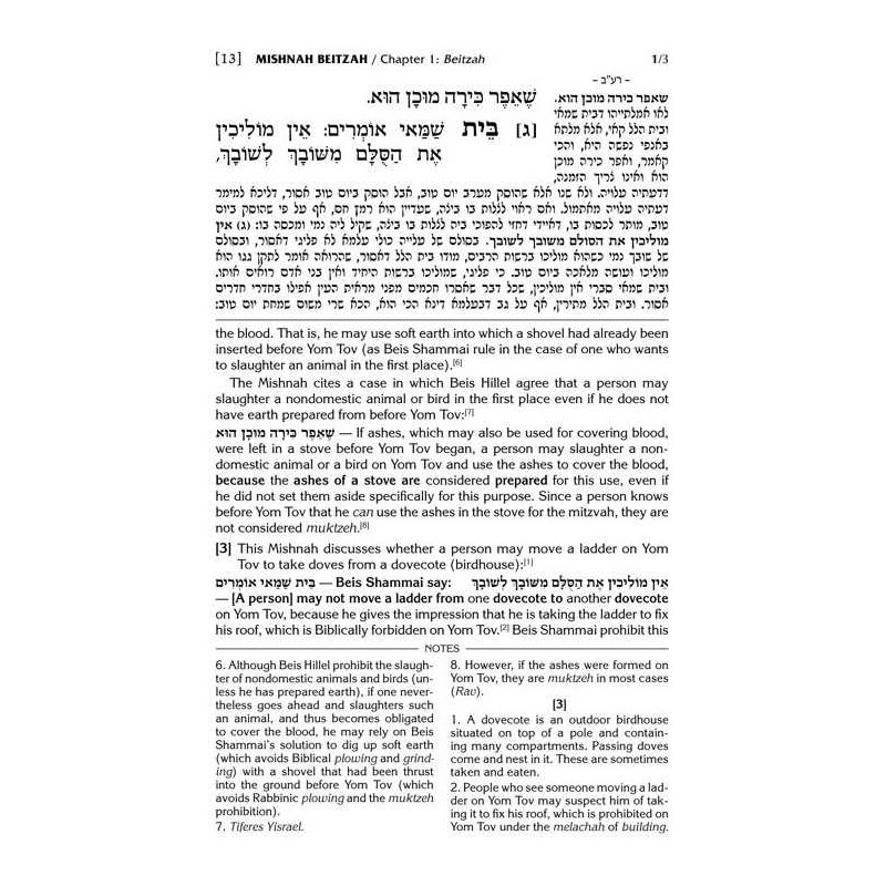 Schottenstein Ed. Mishnah Elucidated Gryfe Ed Sede | Books | Judaica