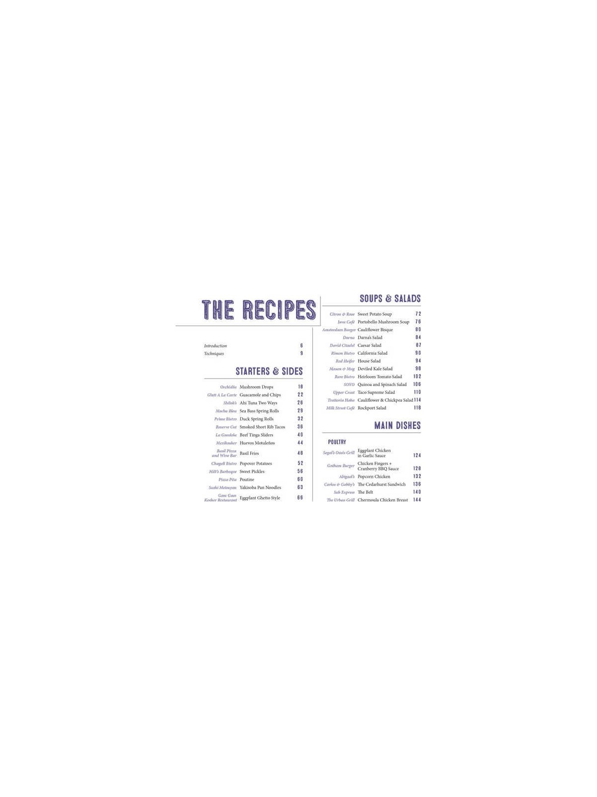 Secret Restaurant Recipes | Books | Judaica