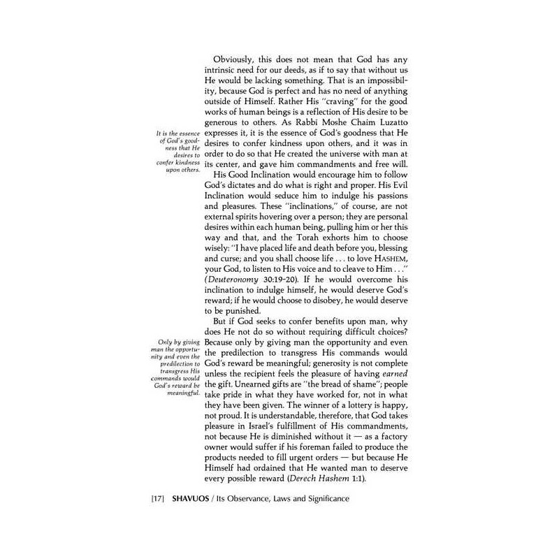 Shavuos: Its Observance, Laws, And Significance | Books | Judaica