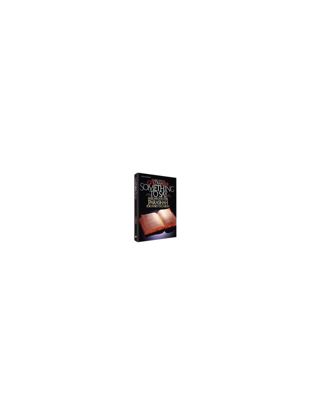 Something To Say - Hardcover | Books | Judaica