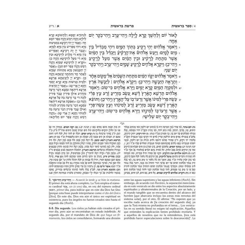 Rabbi Sion Levy Edition of the Chumash in Spanish | Books | Judaica