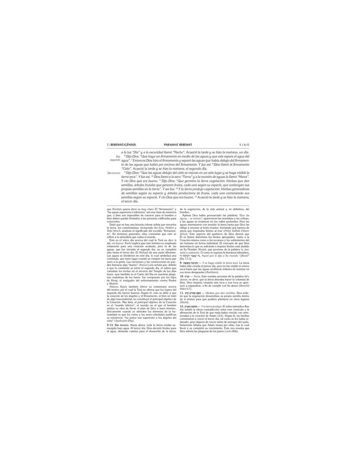 Rabbi Sion Levy Edition of the Chumash in Spanish | Books | Judaica