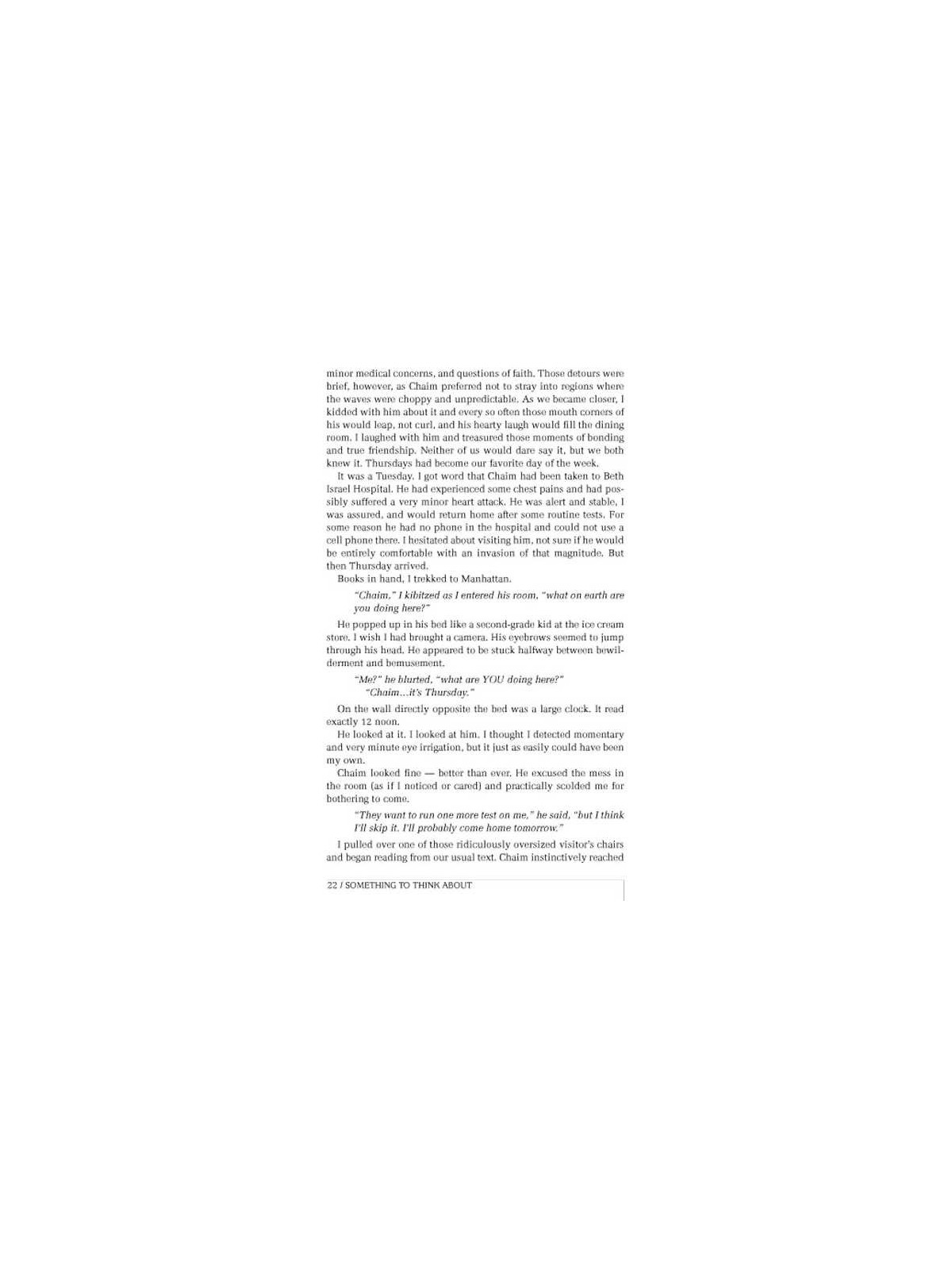 Something to Think About - Hardcover | Books | Judaica