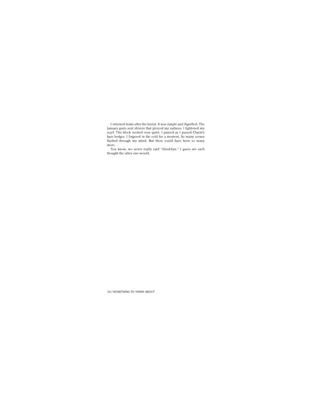 Something to Think About - Hardcover | Books | Judaica