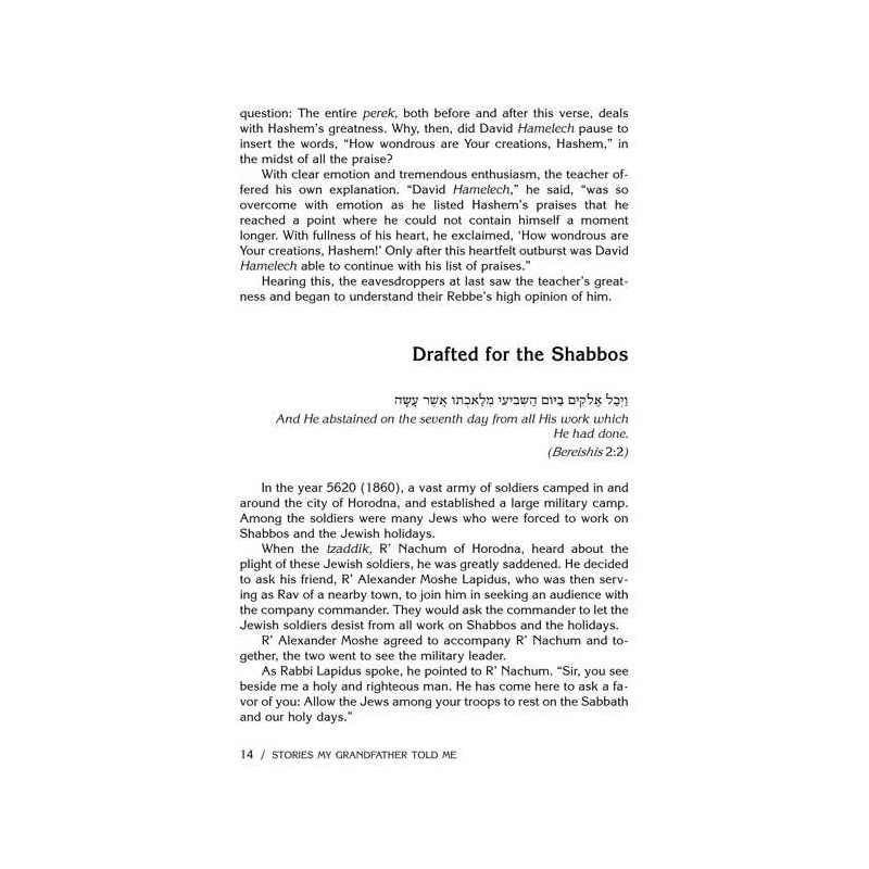 Stories My Grandfather Told Me Volume 4 -- Bamidba | Books | Judaica