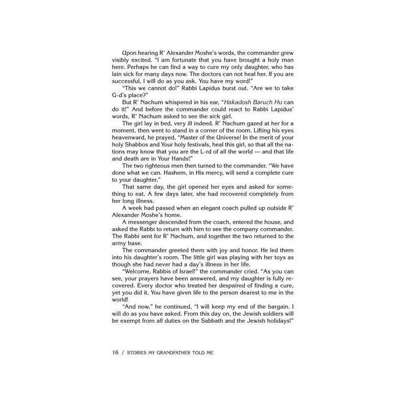 Stories My Grandfather Told Me Bereishis | Books | Judaica