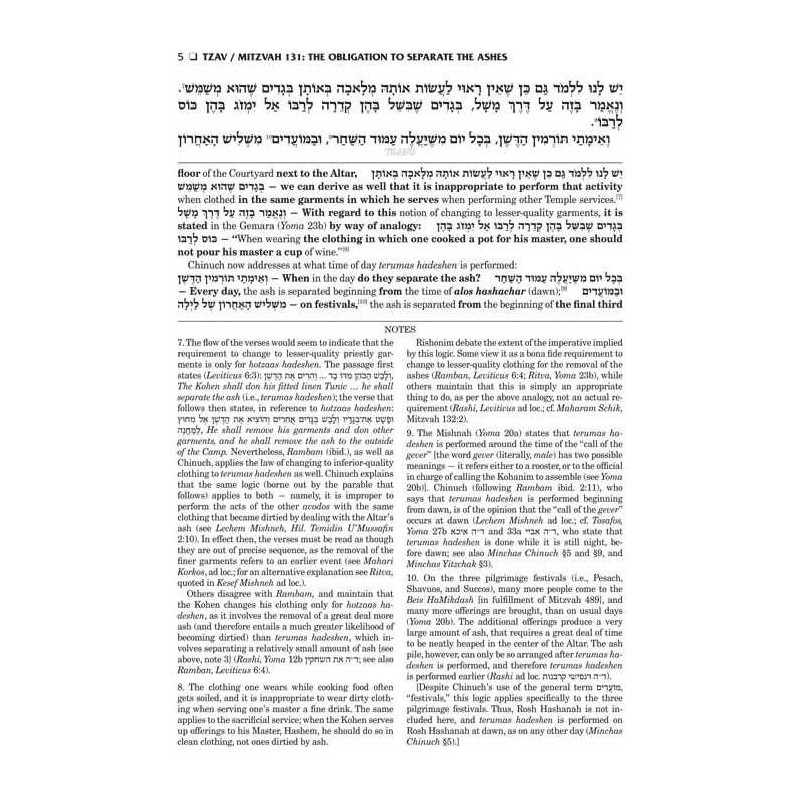 Schottenstein Edition Sefer Hachinuch / Book of Mi | Books | Judaica