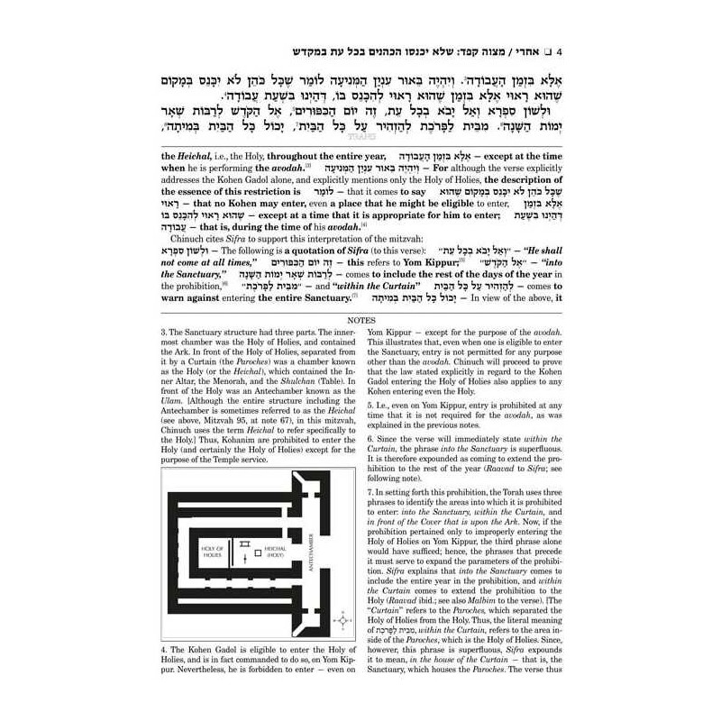 Schottenstein Edition Sefer Hachinuch / Book of Mi | Books | Judaica