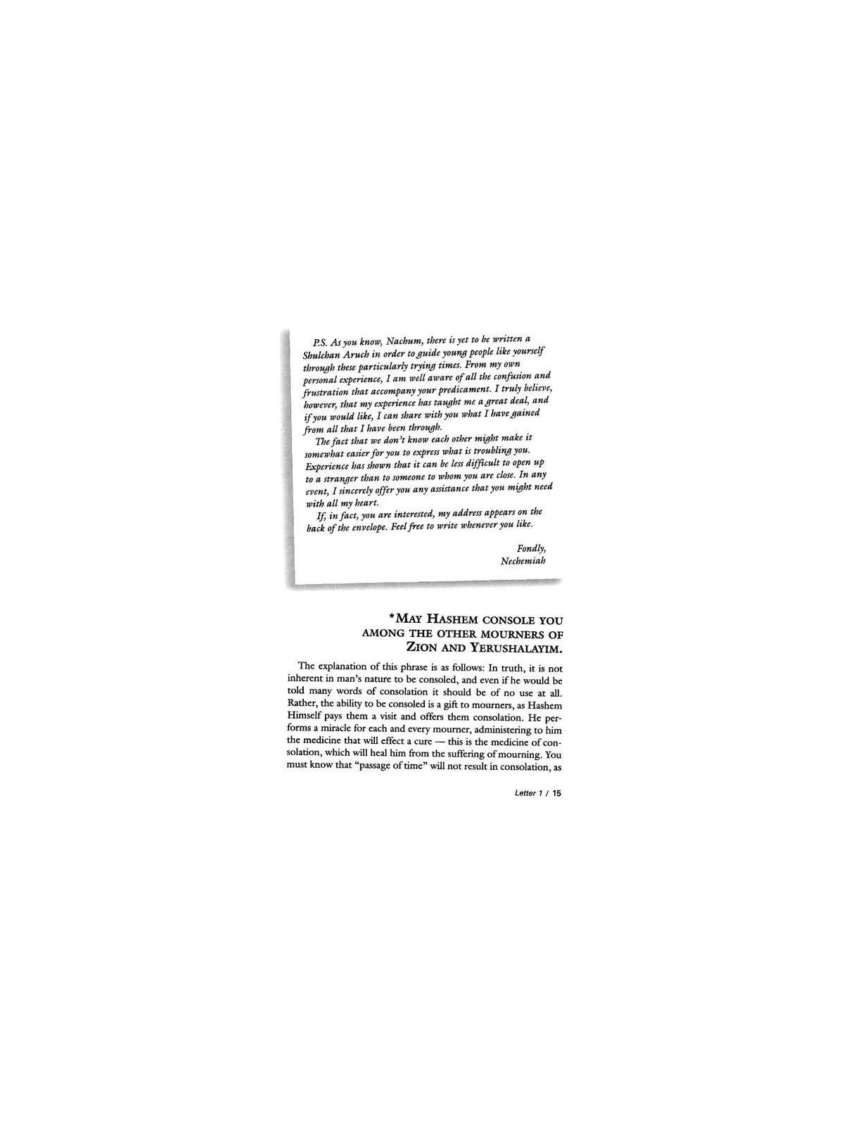 Searching for Comfort - Hardcover | Books | Judaica