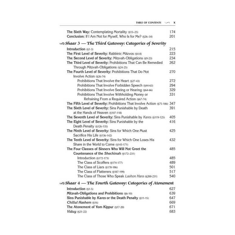 Shaarei Teshuvah / Gateways of Teshuvah - Jaffa Ed | Books | Judaica