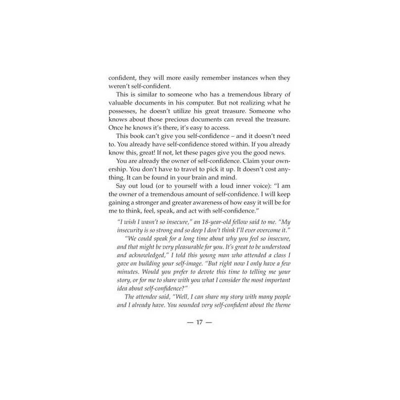Self Confidence - Paperback | Books | Judaica