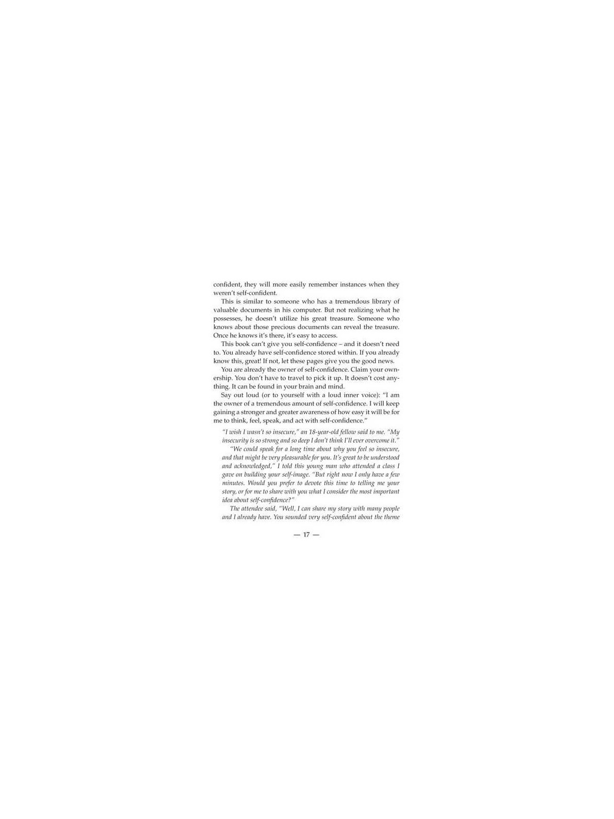 Self Confidence - Paperback | Books | Judaica