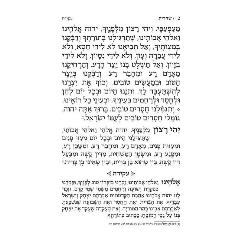 Yitzchak Yair Weekday Only Siddur: Ashkenaz Large  | Books | Judaica