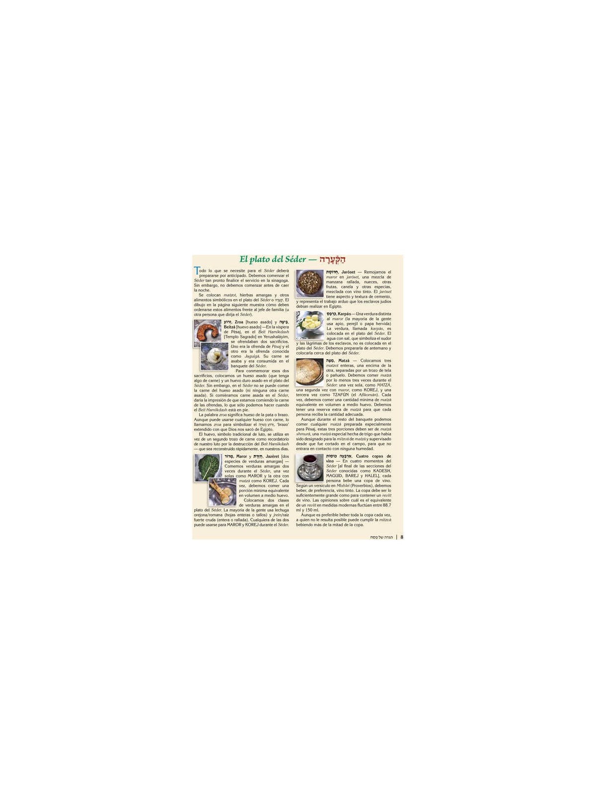 Spanish Illustrated Haggadah - Paperback | Passover | Judaica