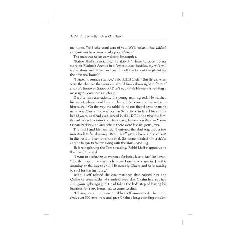 Stories That Unite Our Hearts - Paperback | Books | Judaica