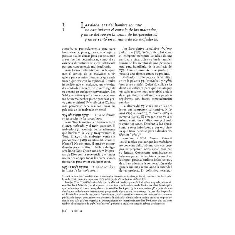 Spanish Tehillim Vol. 1 | Books | Judaica