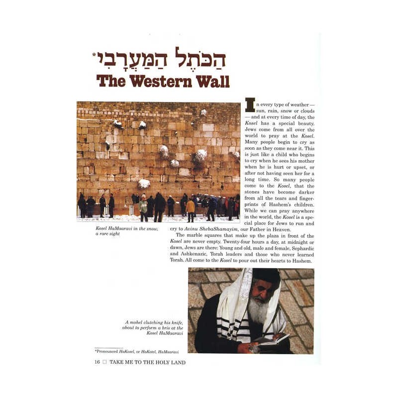 Take Me to the Holy Land - Hardcover | Books | Judaica