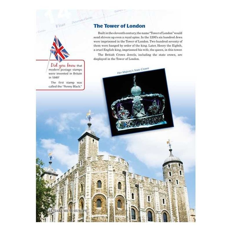 Take Me to Europe - Hardcover | Books | Judaica