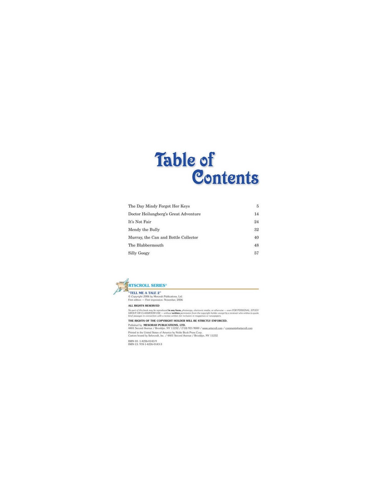 Tell Me a Tale 2 - Hardcover | Books | Judaica
