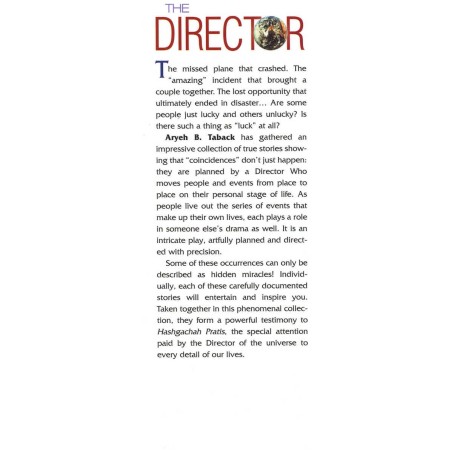 The Director - Hardcover | Books | Judaica
