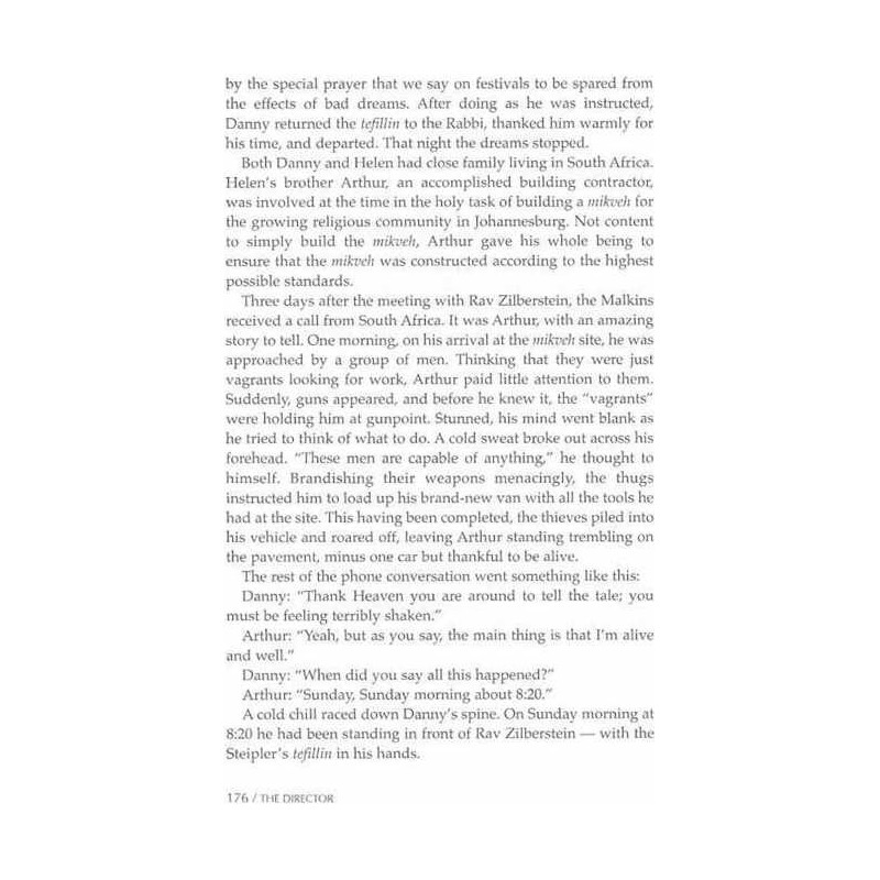 The Director - Hardcover | Books | Judaica