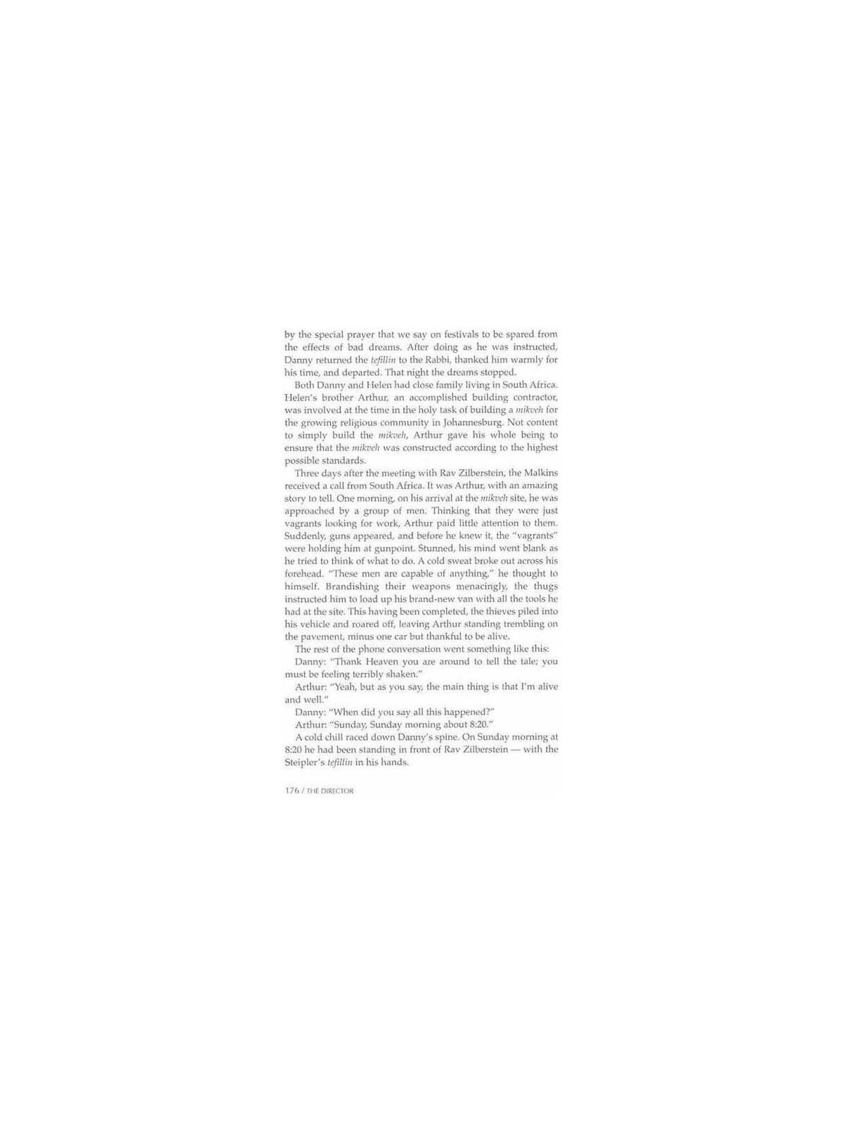 The Director - Hardcover | Books | Judaica