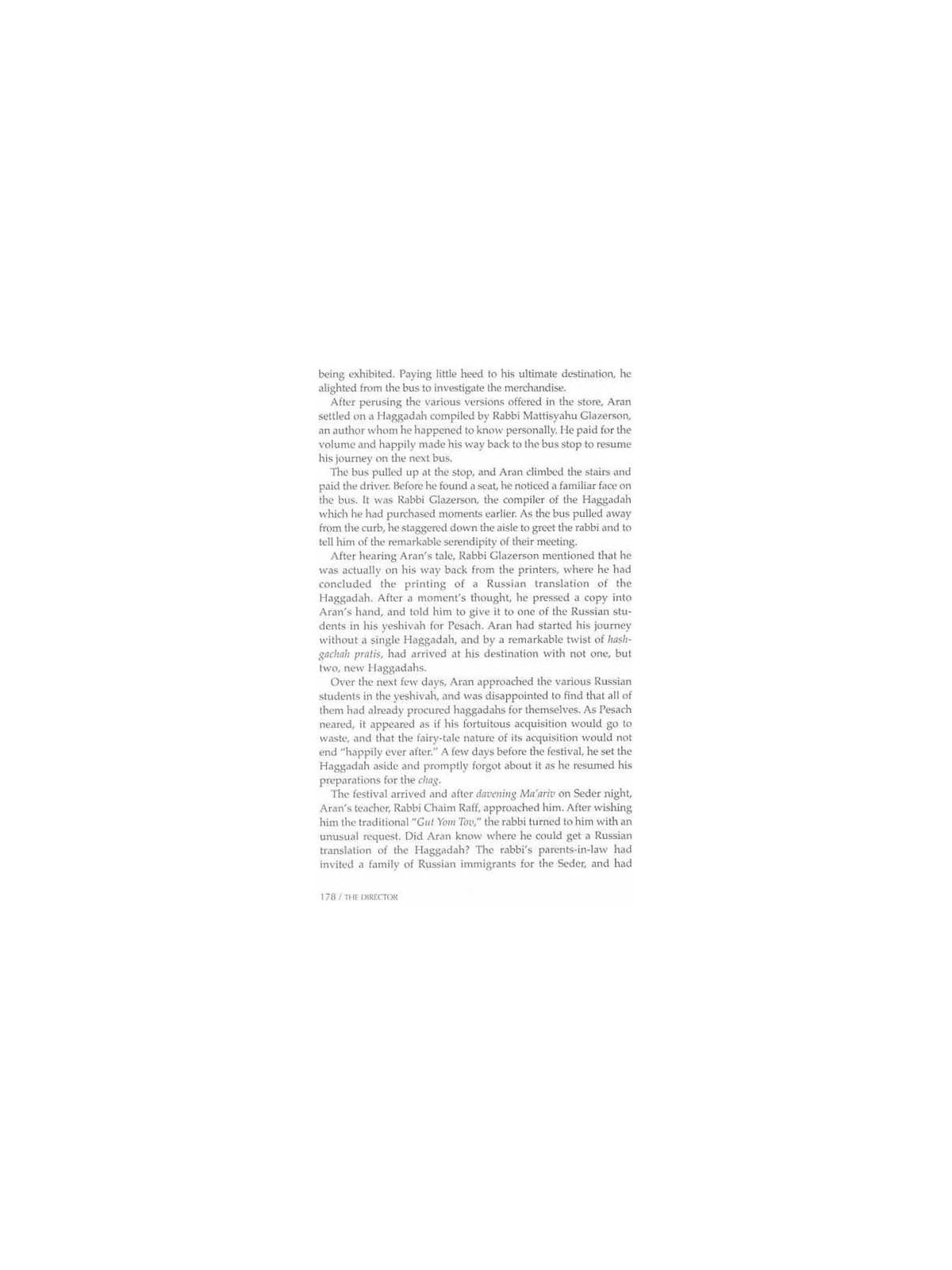 The Director - Hardcover | Books | Judaica