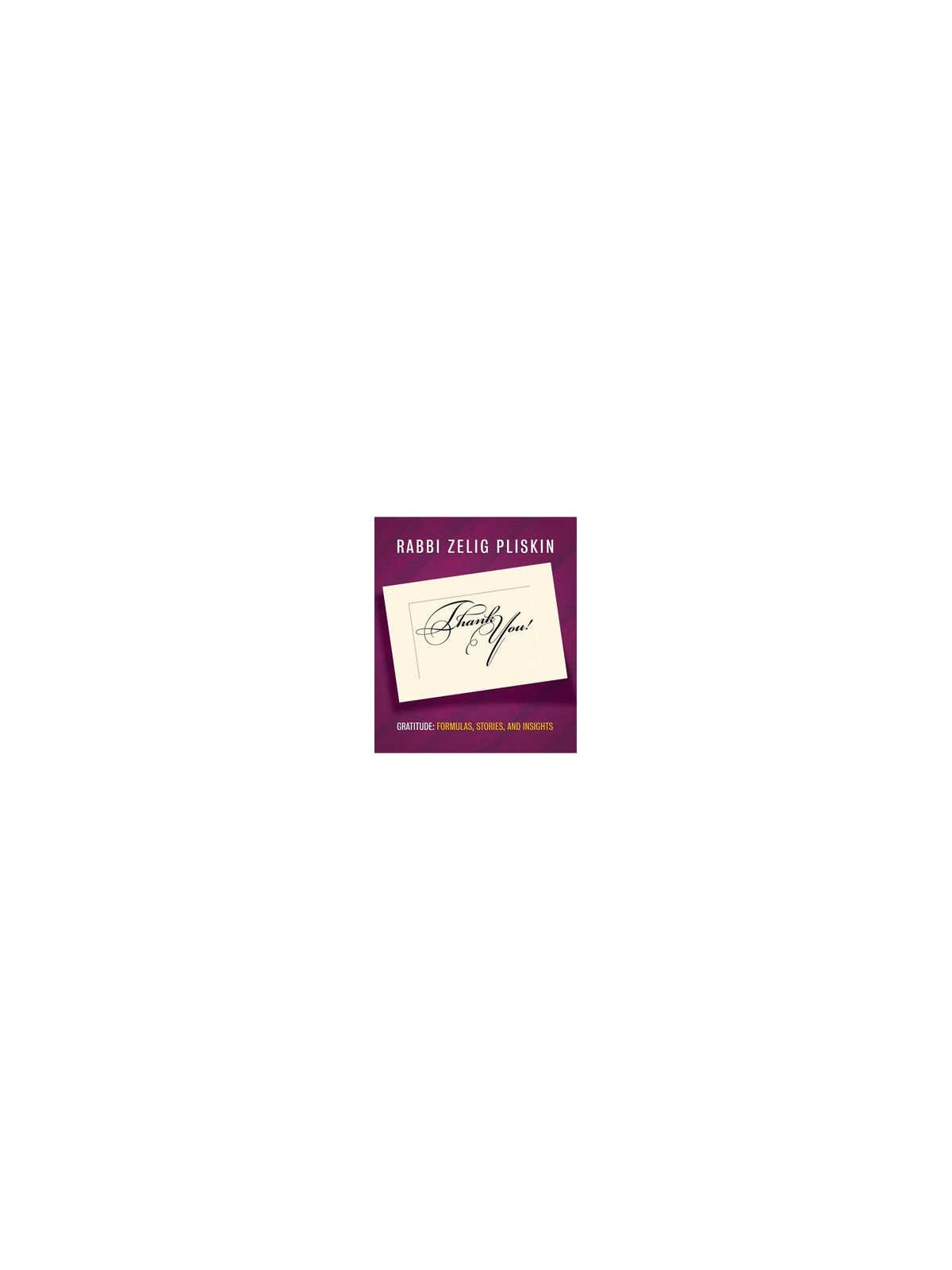 Thank You - Paperback | Books | Judaica