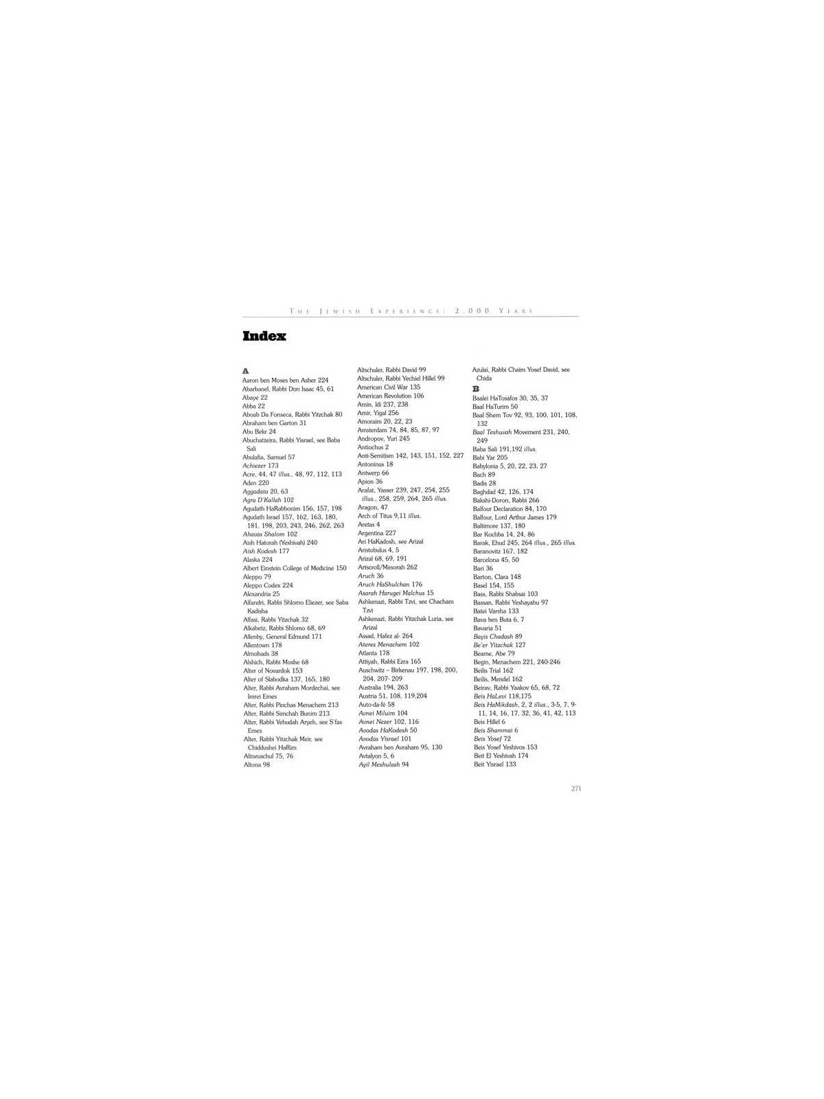 The Jewish Experience: 2000 Years - The Teichman F | Books | Judaica