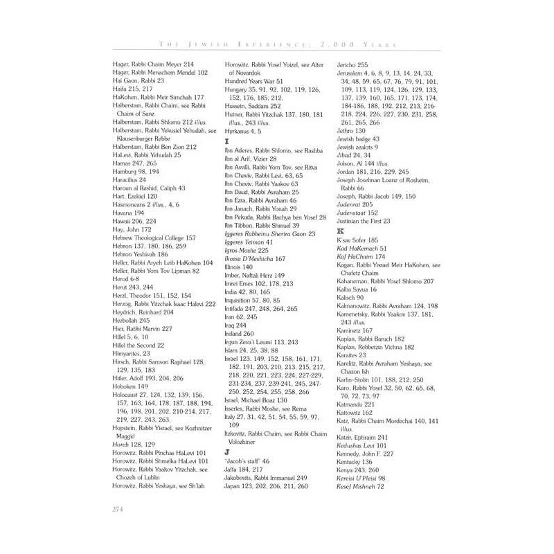 The Jewish Experience: 2000 Years - The Teichman F | Books | Judaica