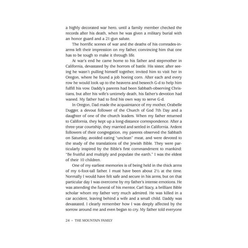 The Mountain Family - Hardcover | Books | Judaica