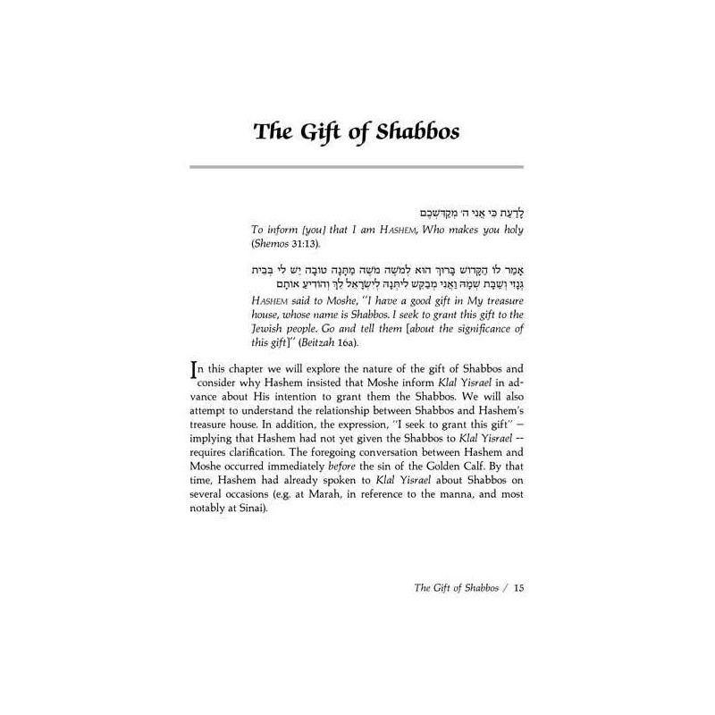 The Gift of Shabbos - Hardcover | Books | Judaica