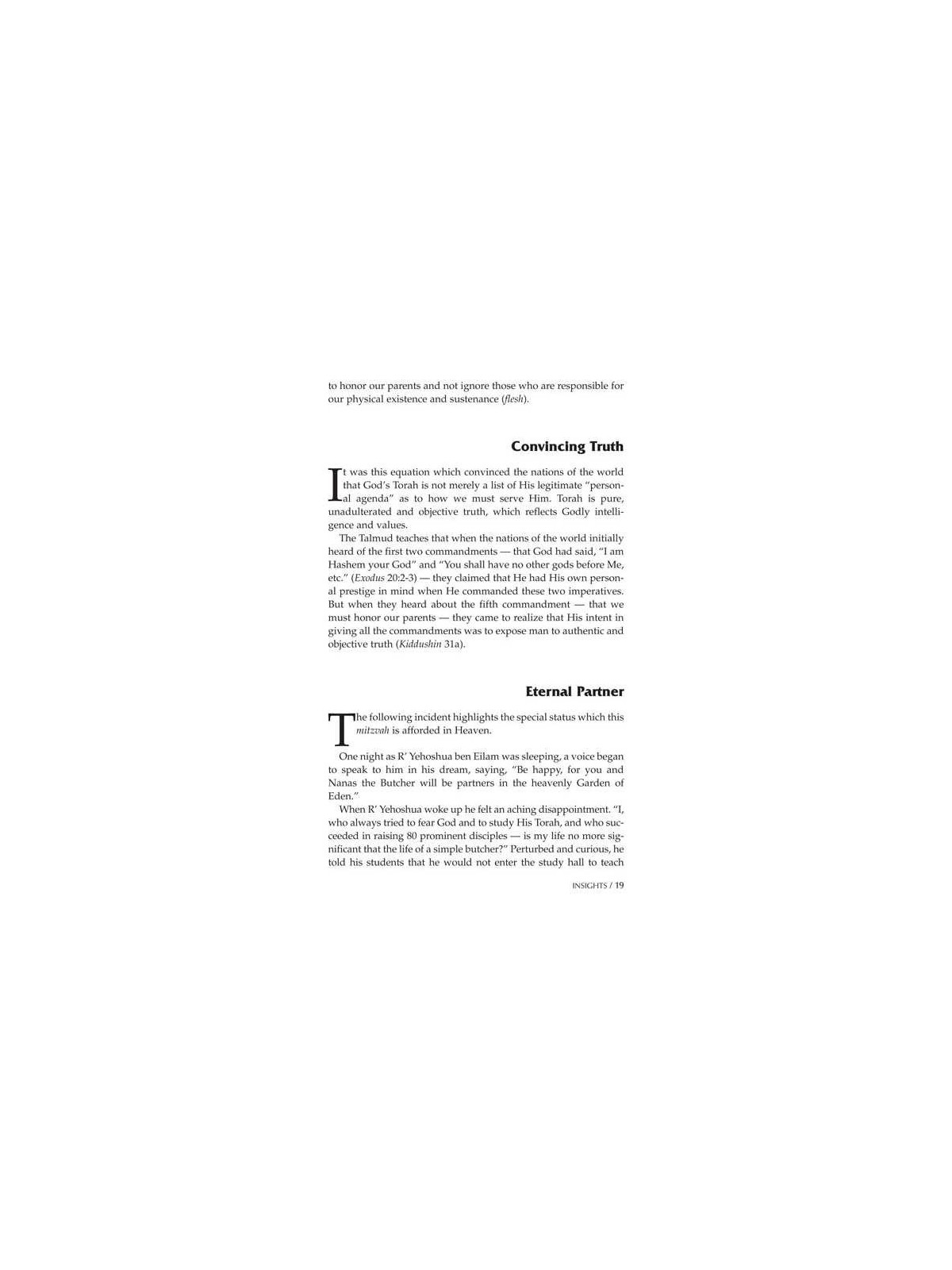 The Fifth Commandment: Honoring Parents - Hardcove | Books | Judaica