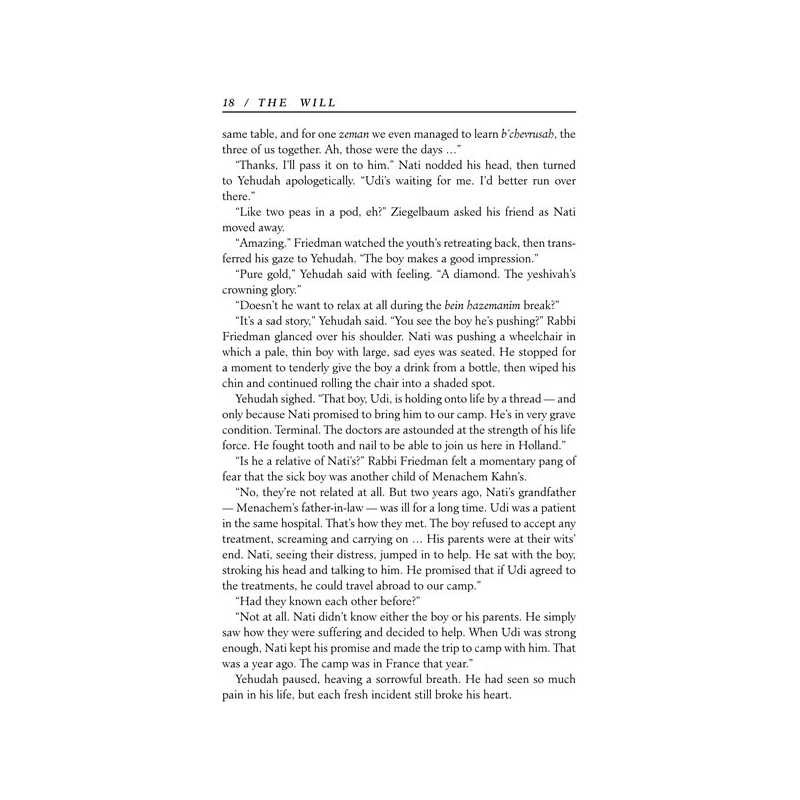 The Will - Hardcover | Books | Judaica