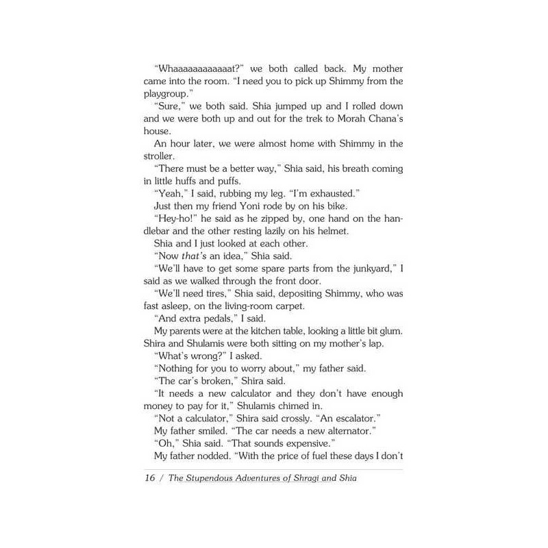 The Stupendous Adventures of Shragi & Shia - Paper | Books | Judaica