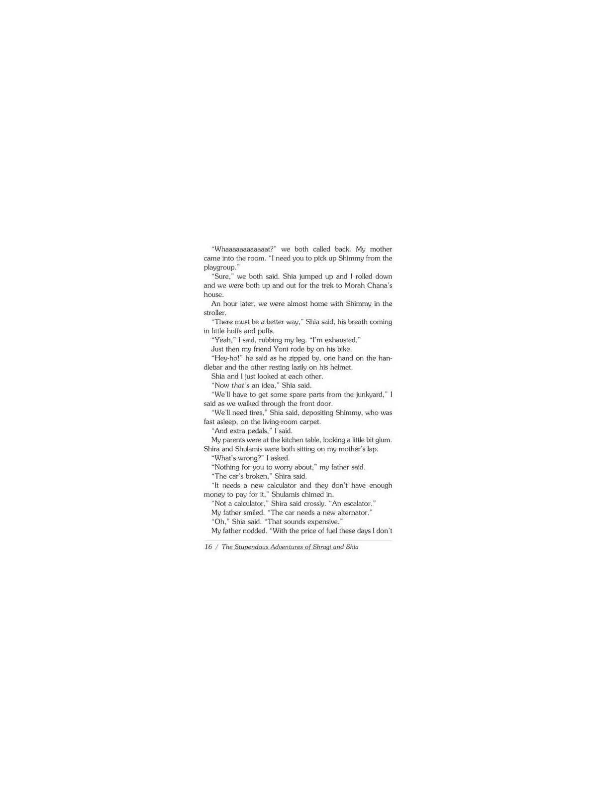 The Stupendous Adventures of Shragi & Shia - Paper | Books | Judaica