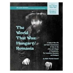 The World That Was: Hungary And Romania - Paperbac | Books | Judaica