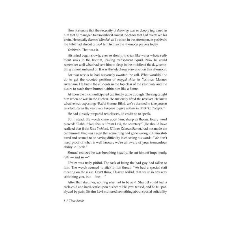 Time Bomb - Hardcover | Books | Judaica