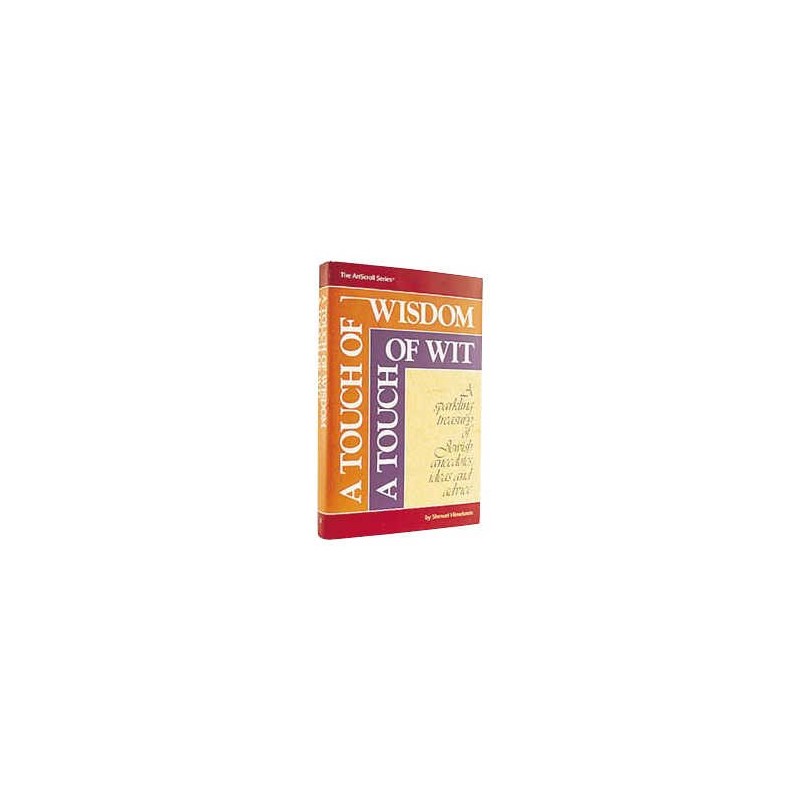 A Touch Of Wisdom, A Touch Of Wit - Hardcover | Books | Judaica
