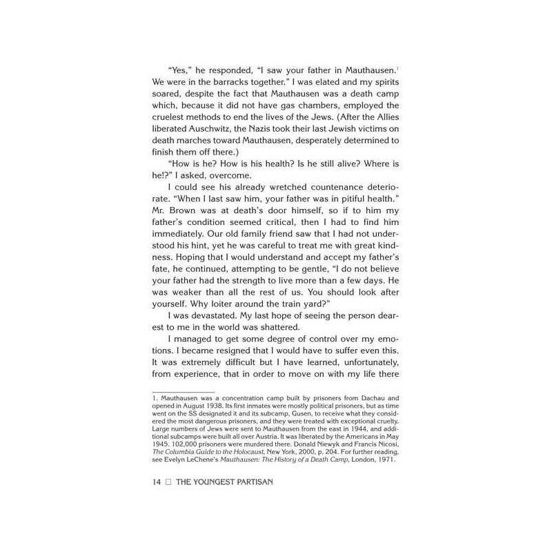 The Youngest Partisan - Hardcover | Books | Judaica