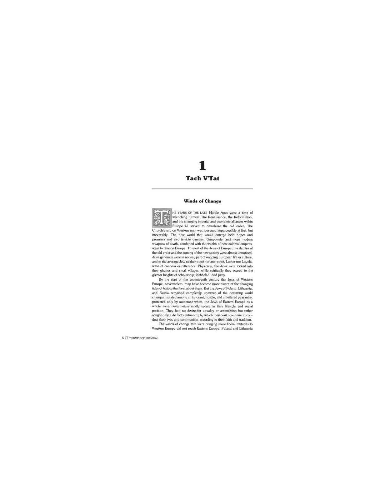 Triumph of Survival - Compact Size | Books | Judaica