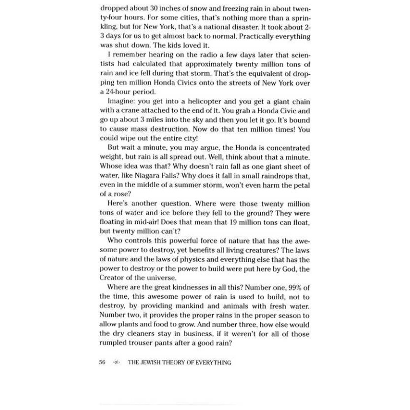 The Jewish Theory of Everything - Hardcover | Books | Judaica