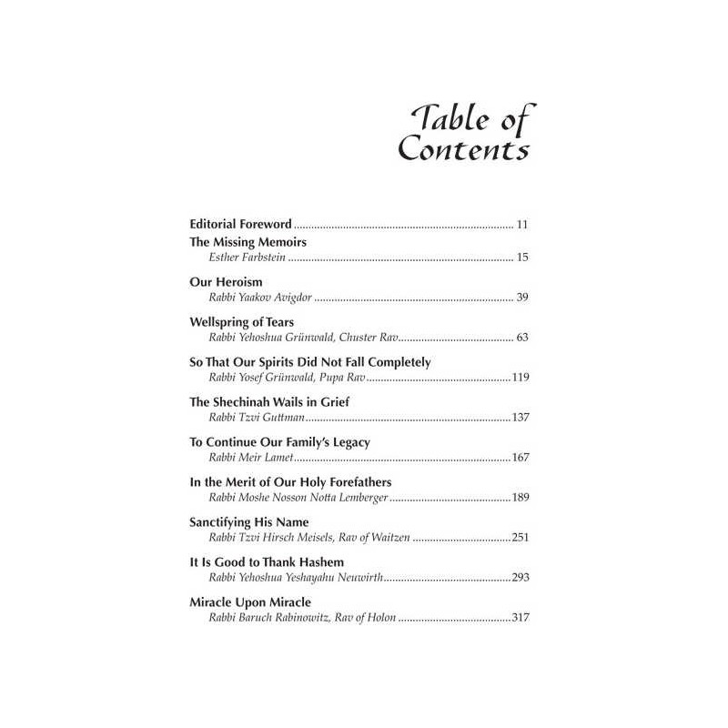 The Forgotten Memoirs | Books | Judaica