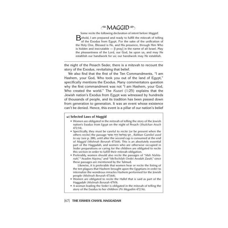 The Eishes Chayil Haggadah | Passover | Judaica