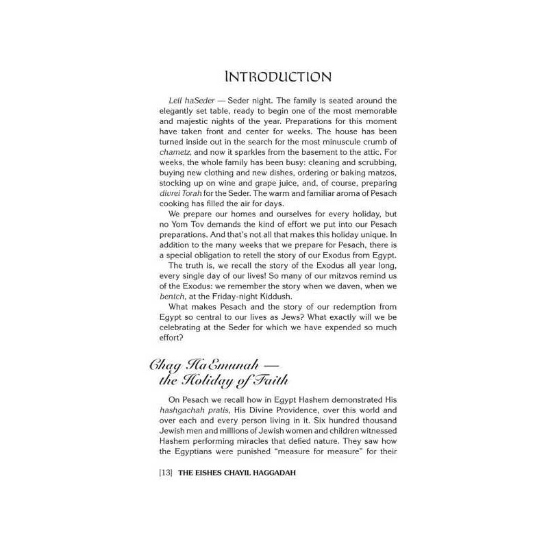 The Eishes Chayil Haggadah | Passover | Judaica