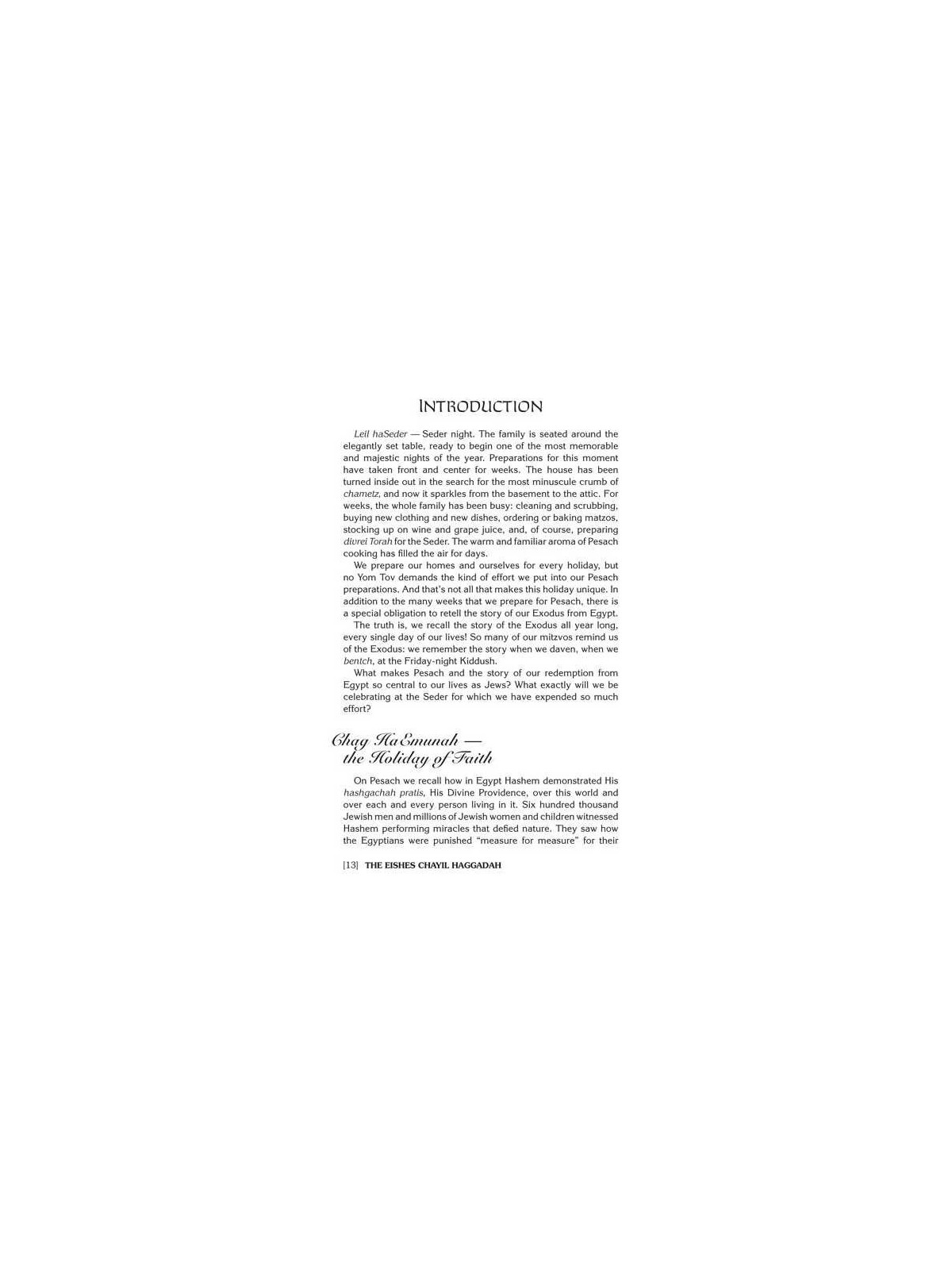 The Eishes Chayil Haggadah | Passover | Judaica