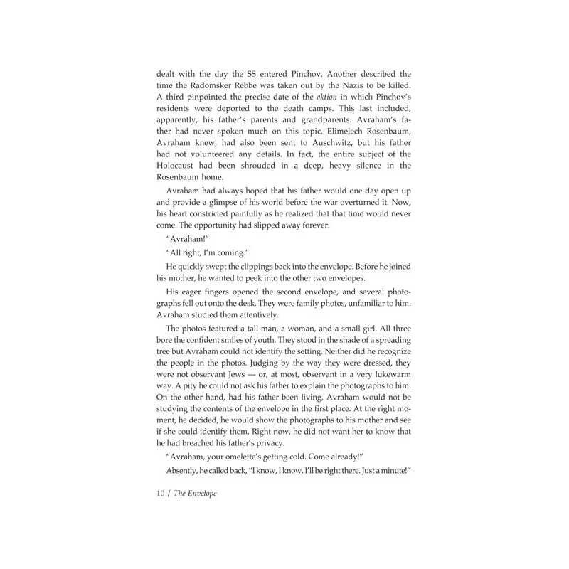 The Envelope - Hardcover | Books | Judaica