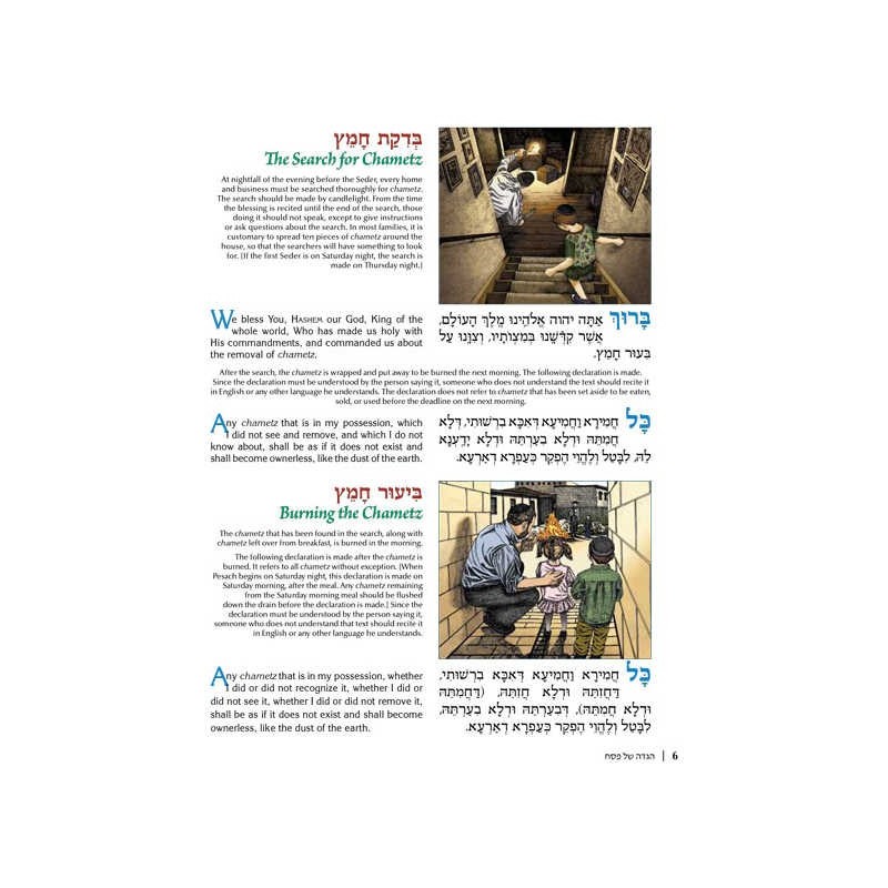 The Illustrated Haggadah - Paperback | Passover | Judaica