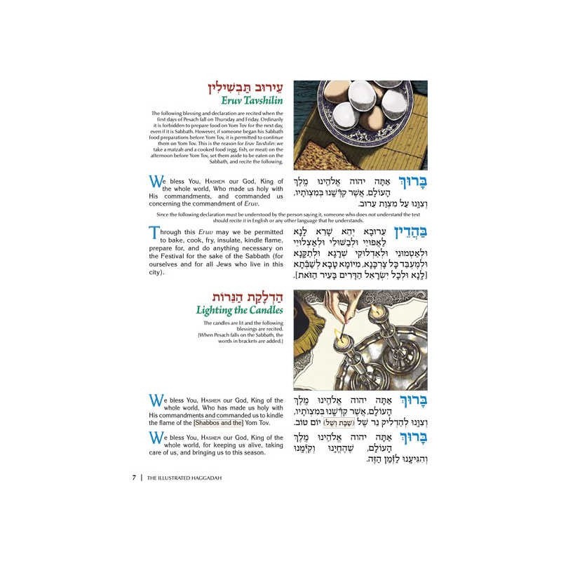 The Illustrated Haggadah - Paperback | Passover | Judaica