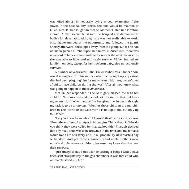 The Spark of a Story | Books | Judaica